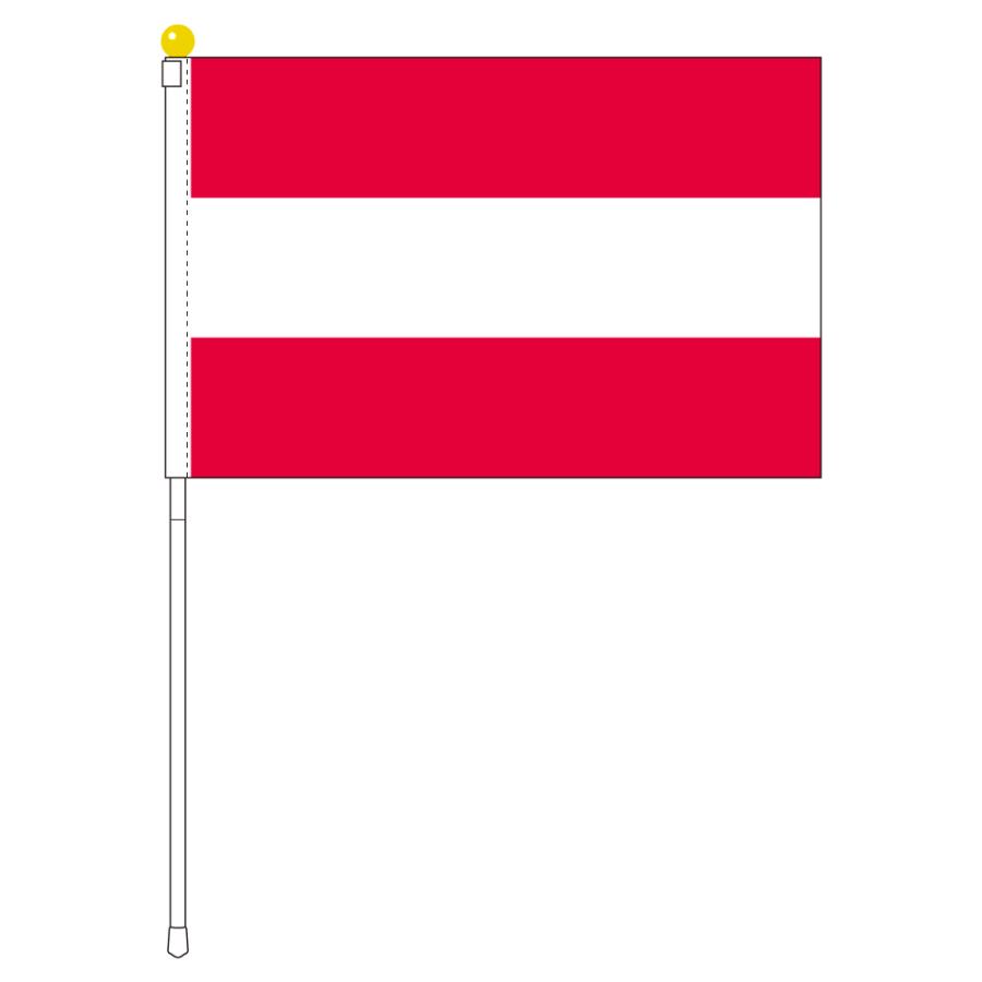オーストリア国旗 ポータブルフラッグ 旗サイズ25 37 5cm テトロン製 日本製 世界の国旗シリーズ 4961 トスパ世界の国旗販売 Yahoo 店 通販 Yahoo ショッピング