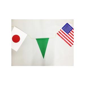 TOSPA 防水タイプ連続万国旗 国旗8カ国10枚 と 三角旗11枚 全長約10m 