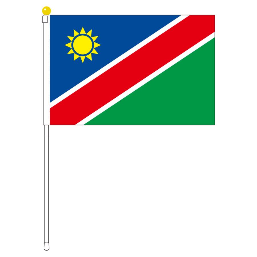 ナミビア国旗 ポータブルフラッグ 旗サイズ25 37 5cm テトロン製 日本製 世界の国旗シリーズ トスパ世界の国旗販売 Yahoo 店 通販 Yahoo ショッピング
