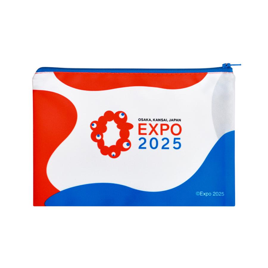 EXPO2025 ミャクミャク ジッパーポーチ WORLD 2025大阪・関西万博公式