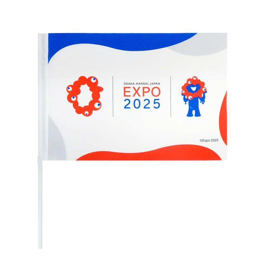 EXPO2025 ミャクミャク 応援フラッグ WORLD 2025大阪・関西万博公式