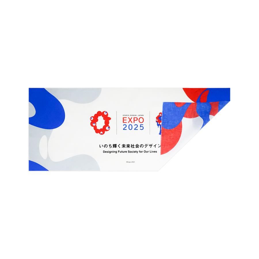 EXPO2025 ミャクミャク 手ぬぐい WORLD 2025大阪・関西万博公式