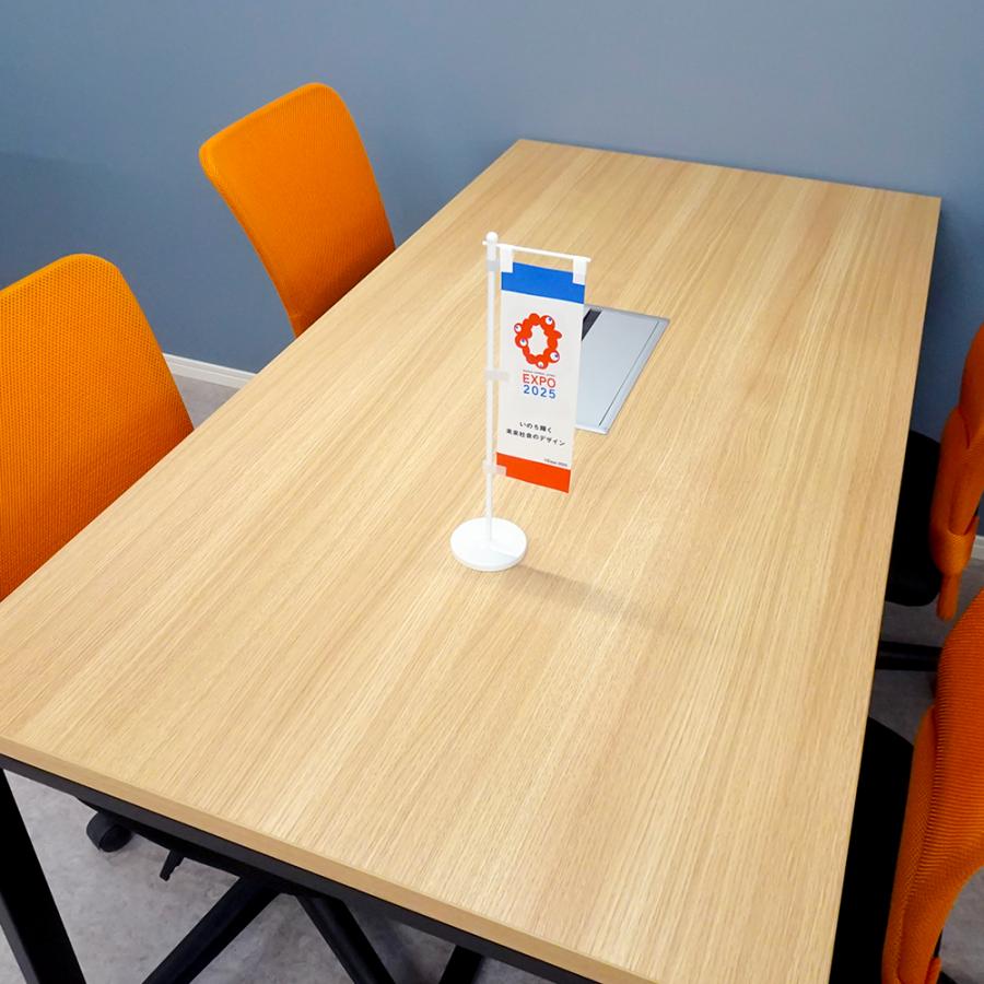 卓上ミニのぼり ロゴマーク 2025大阪・関西万博公式ライセンス商品