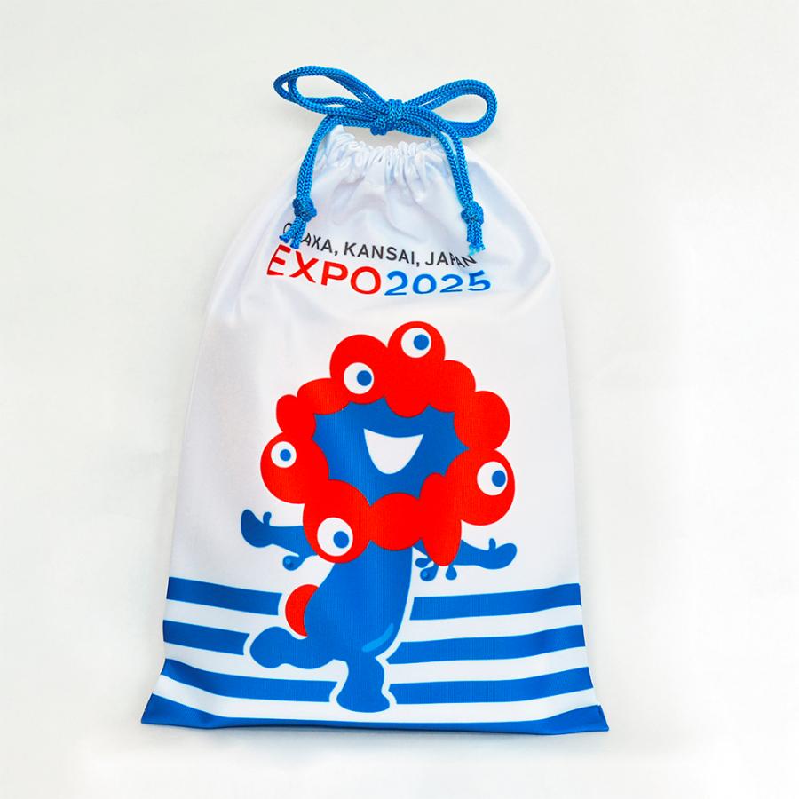 巾着 ミャクミャク 2025大阪・関西万博公式ライセンス商品 : トスパ