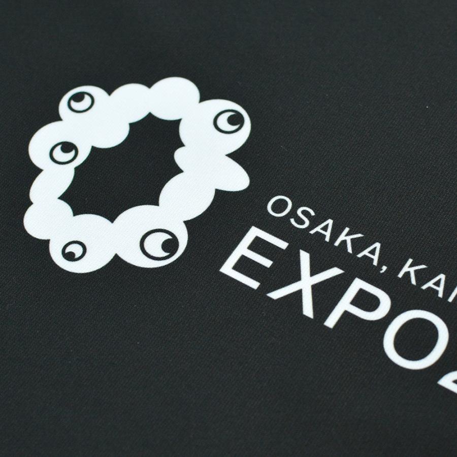 ナップザック ロゴマーク ミャクミャク 黒 2025大阪・関西万博公式