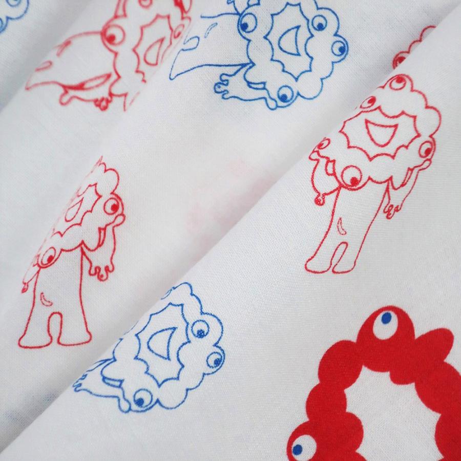 日本国宝展　万博コラボ　EXPO2025 ミャクミャク 手染め 国宝手ぬぐい 楽天市場】EXPO2025 ミャクミャク 【くまモン】 手ぬぐい 紺