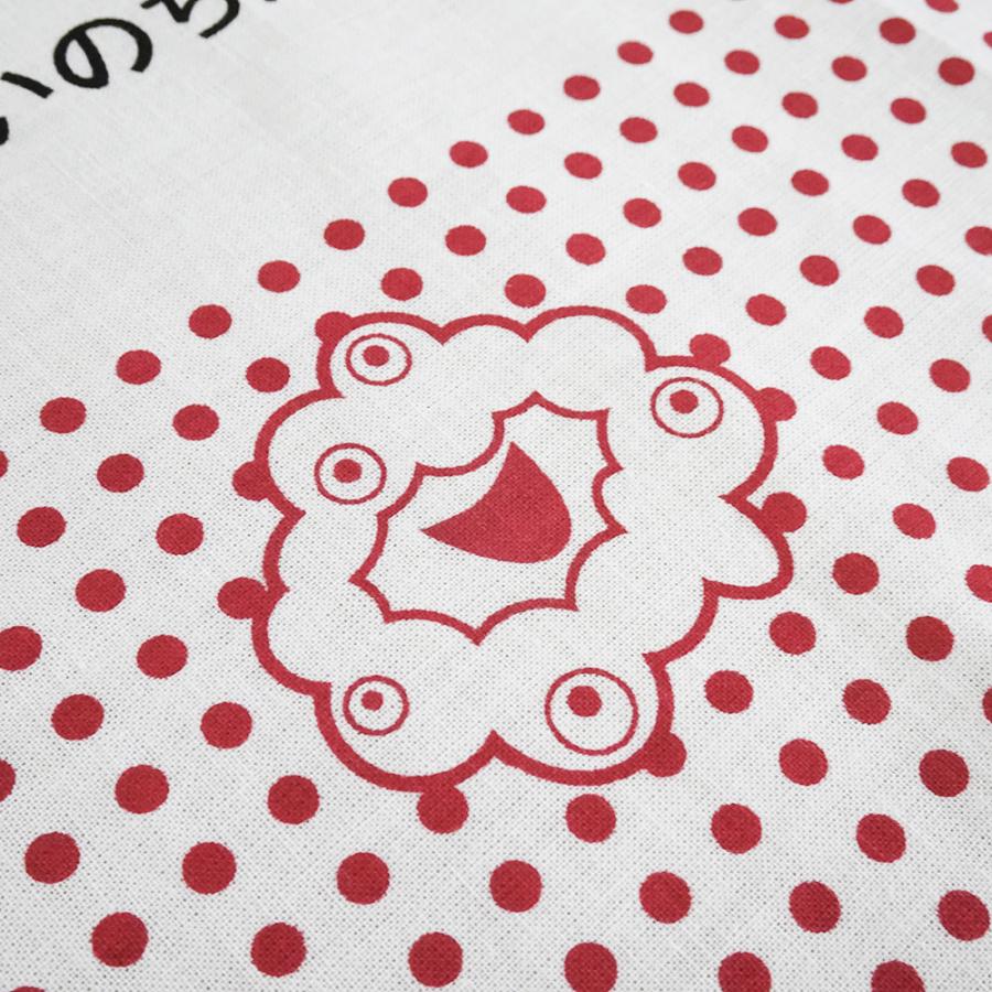 EXP02025 ミャクミャク ハチマキ手ぬぐい 豆絞り 赤 2025大阪・関西