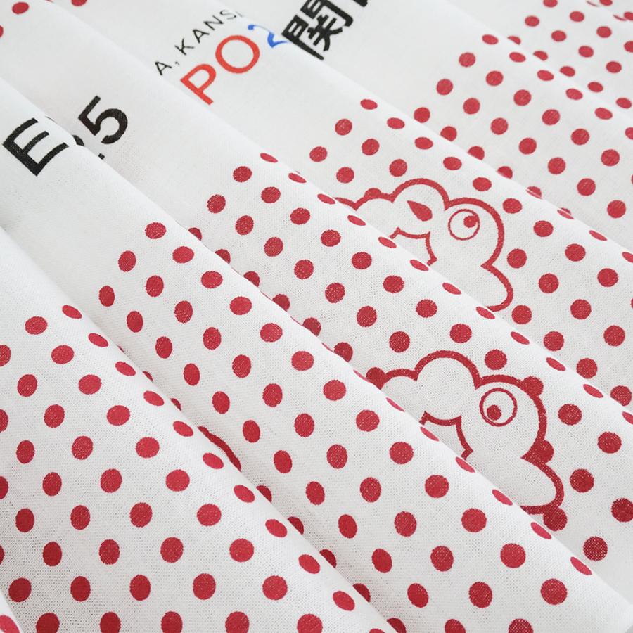 EXP02025 ミャクミャク ハチマキ手ぬぐい 豆絞り 赤 2025大阪・関西