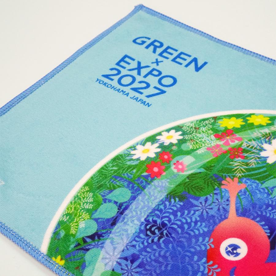 EXPO2027 トゥンクトゥンク ハンカチフラッグ 空色 2027年国際園芸博