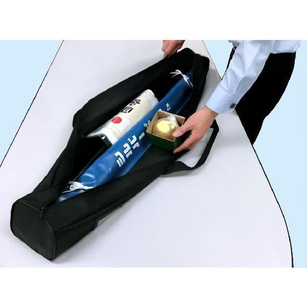 TOSPA 旗収納ケース(S) ハンディバッグ 黒ナイロン(サイズ：105×13