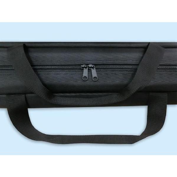 旗ケース 黒 長方形 TOSPA 旗収納ケース(S) ハンディバッグ 黒ナイロン(サイズ：105×13