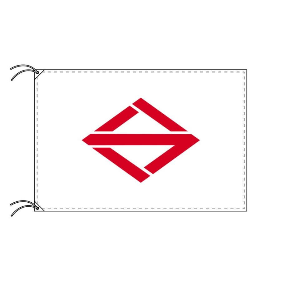 TOSPA 横浜市旗 神奈川県県庁所在地の市の旗 100×150cm テトロン製 日本製 日本の県庁所在地旗シリーズ