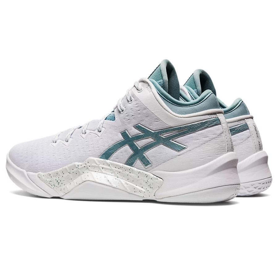 バスケットボールシューズ アシックス asics メンズ レディース UNPRE ARS 1063A036-103 ホワイト×ライトスティール バッシュ バスケットシューズ｜totai｜07