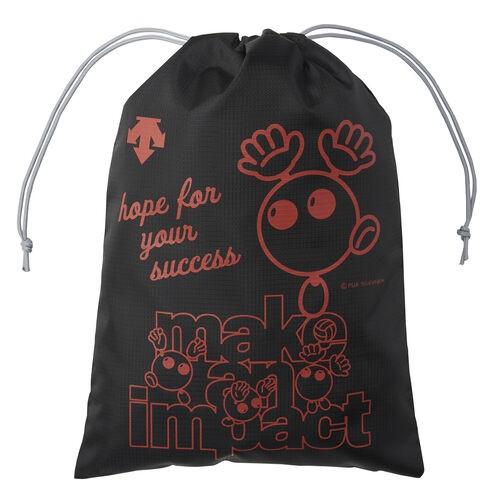 ブランド品 デサント Descente バボちゃんシューズ袋 サイズ W28cm H40cm バレーボール用品 Dva 8048 Wantannas Go Id