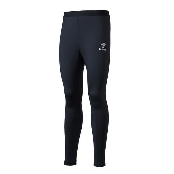 あったか インナータイツ メンズ レディース 裏起毛 ヒュンメル HAP604090 ブラック 黒 ロングスパッツ ロングタイツ インナー