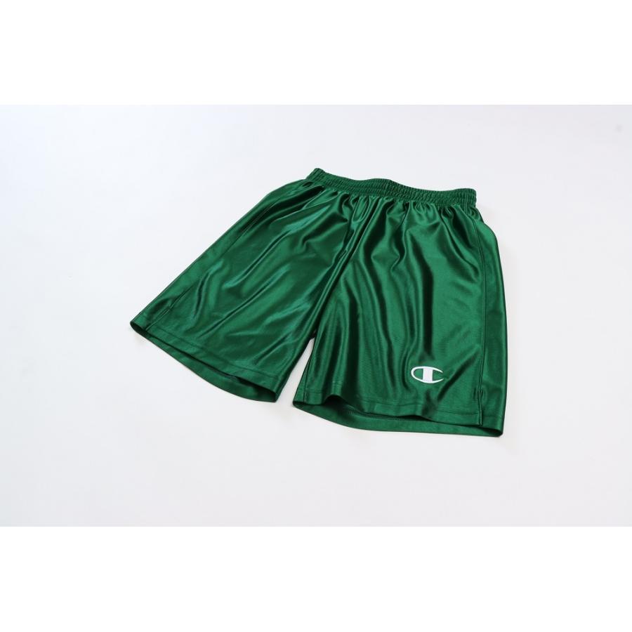 チャンピオン バスケットボール バスパン メンズ レディース プラクティスパンツ 股下約25cm C3TB501 クラシックグリーン