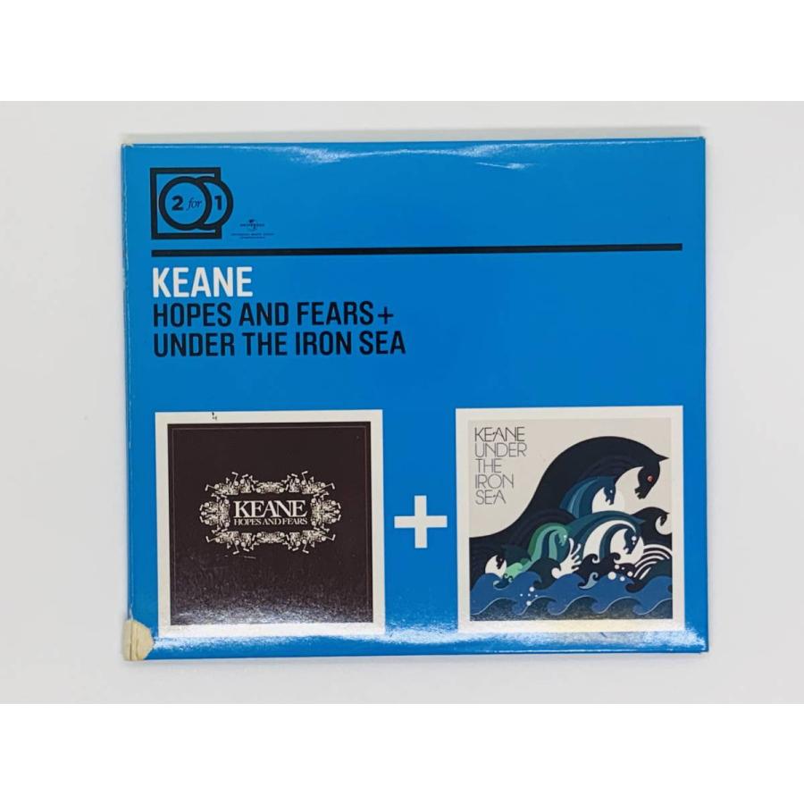 即決CD KEANE HOPES AND FEARS + UNDER THE IRON SEA / デジパック仕様 2枚組 激レア 希少 セット買いお得 H04