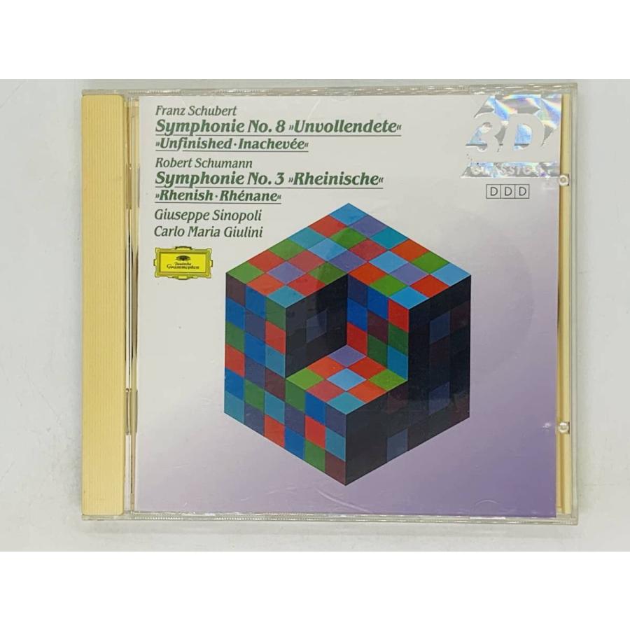 即決CD 仏盤 SCHUBERT SYMPHONY NO.8 UNFINISHED SINOPOLI / SCHUMANN