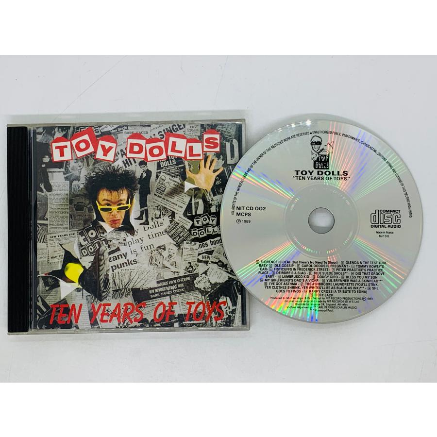即決CD 仏盤 TEN YEARS OF TOYS / ザ・トイ・ドールズ / FLORENCE IS DEAF , GLENDA THE