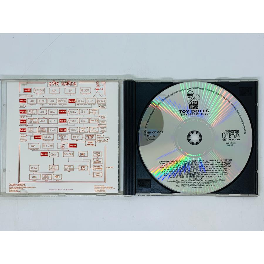 即決CD 仏盤 TEN YEARS OF TOYS / ザ・トイ・ドールズ / FLORENCE IS DEAF , GLENDA THE