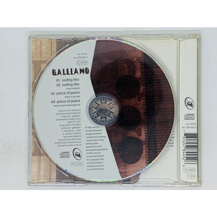 即決CD 英盤 galliano roofing tiles / Attica Blues / ガリアーノ / prince of peace