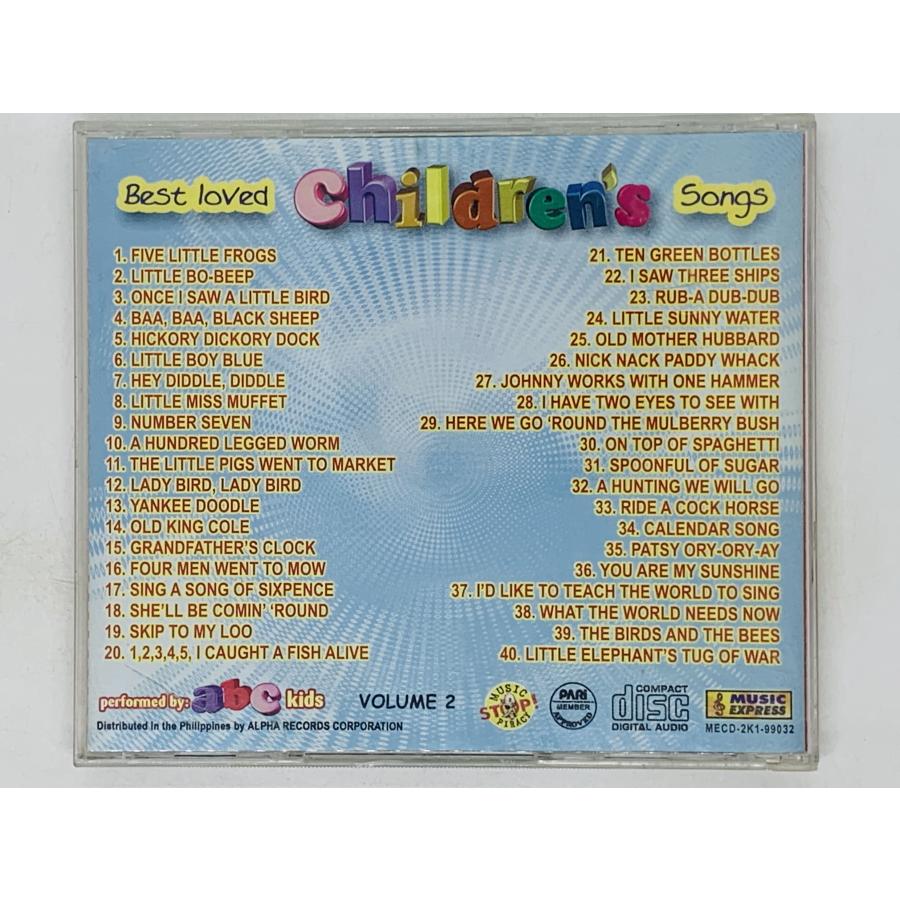 即決CD BEST LOVED CHILDREN'S SONGS vol.2 / FIVE LITTLE FROGS