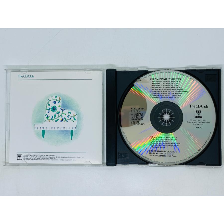即決CD 珠玉のショパン・ピアノ名曲集 / CHOPIN PIANO FAVORITES / The CD Club Q04｜total-cd-shop｜03