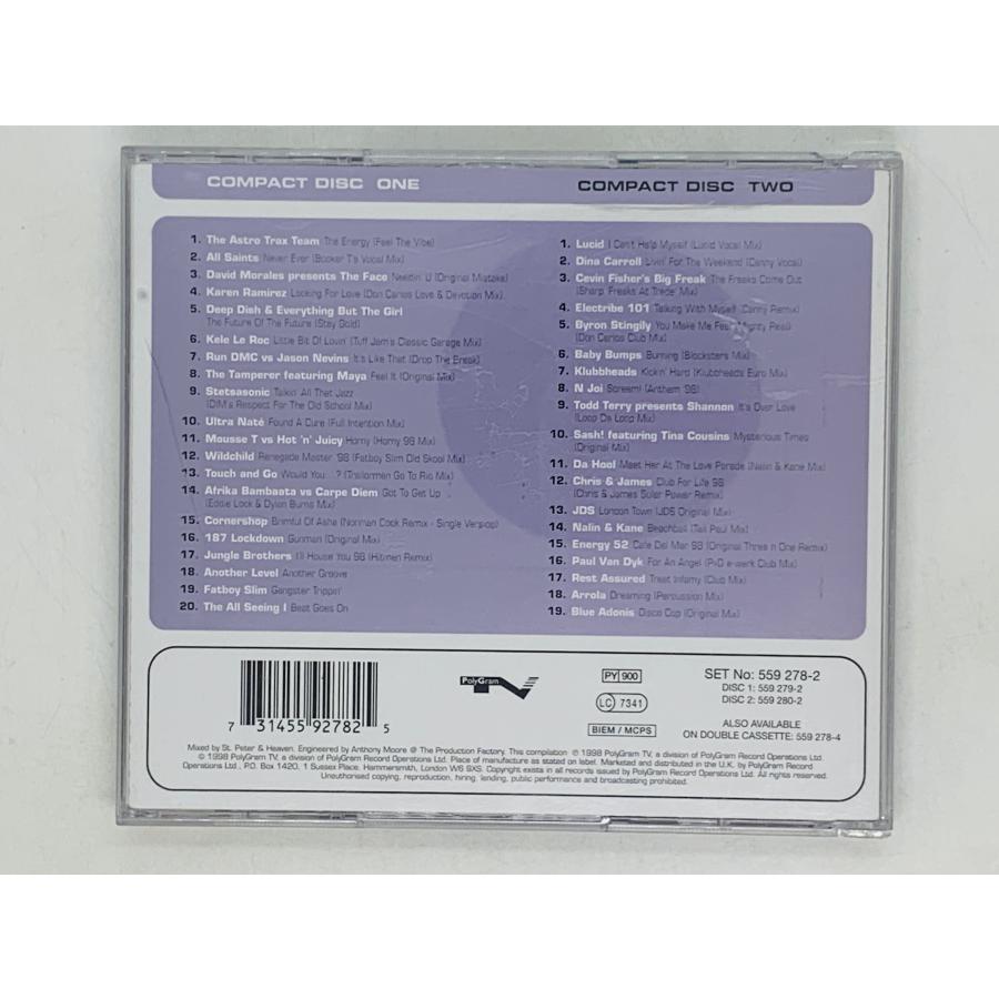 即決2CD CLUb MIX 98 ULTIMATE The Astro Trax Team , All Saints / アルバム 2枚組 Y20｜total-cd-shop｜02