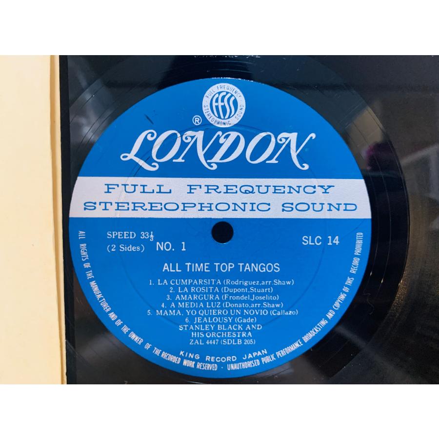 即決LP スタンリー・ブラック楽団 オール・タイム・トップ・タンゴ ALL
