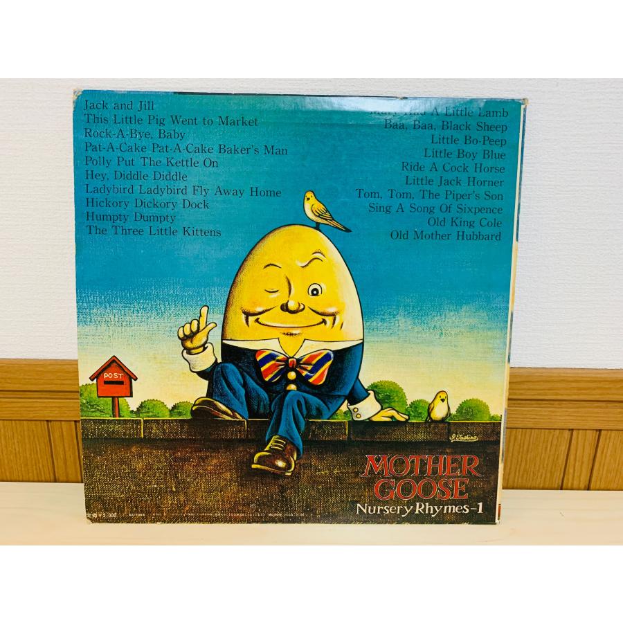 即決LP マザー・グースの歌 イギリスの伝承童謡 MOTHER GOOSE