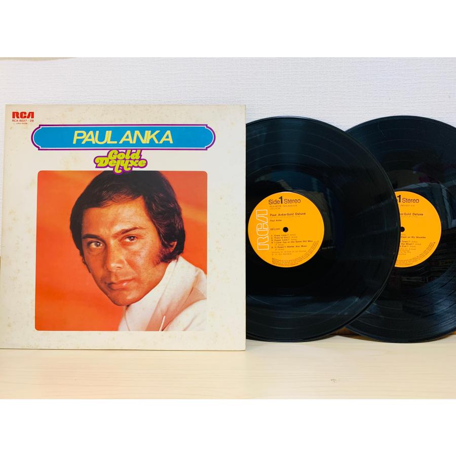 即決2LP Paul Anka Gold Deluxe / ポール・アンカ ゴールド 