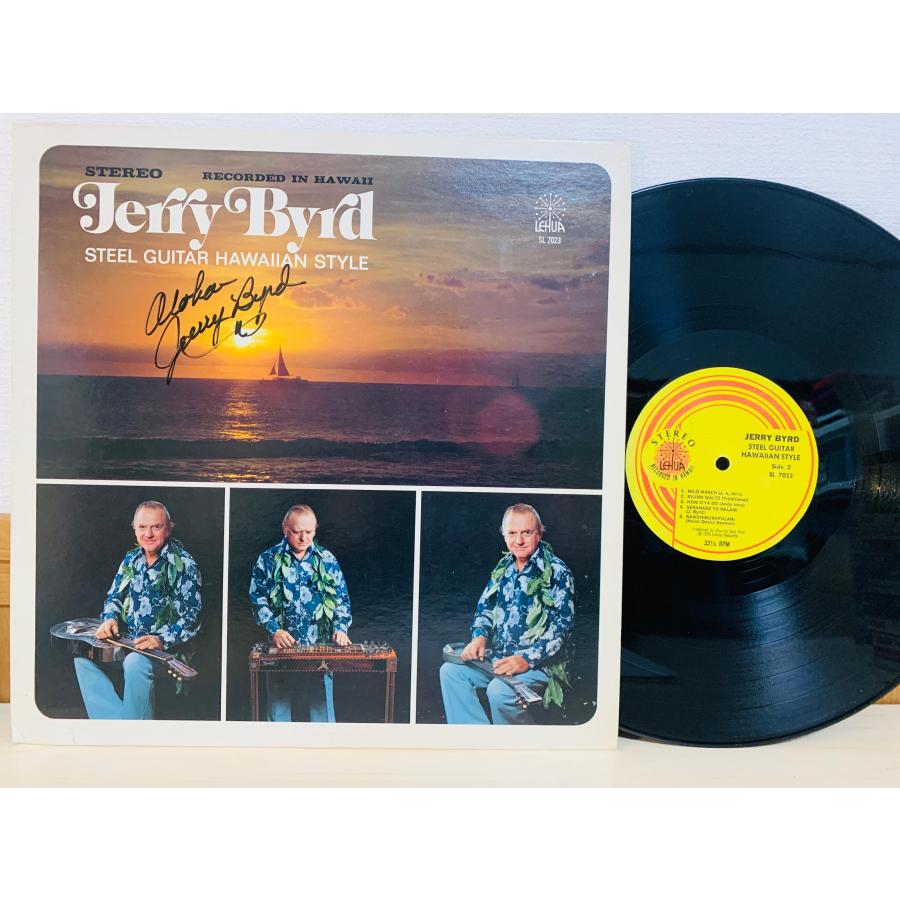 即決LP 稀少ハワイ盤 スチール・ギター Jerry Byrd Steel Guitar 