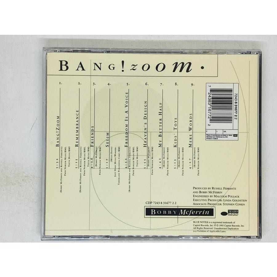 即決CD オランダ盤 ボビー・マクファーリン / Bobby McFerrin - Bang