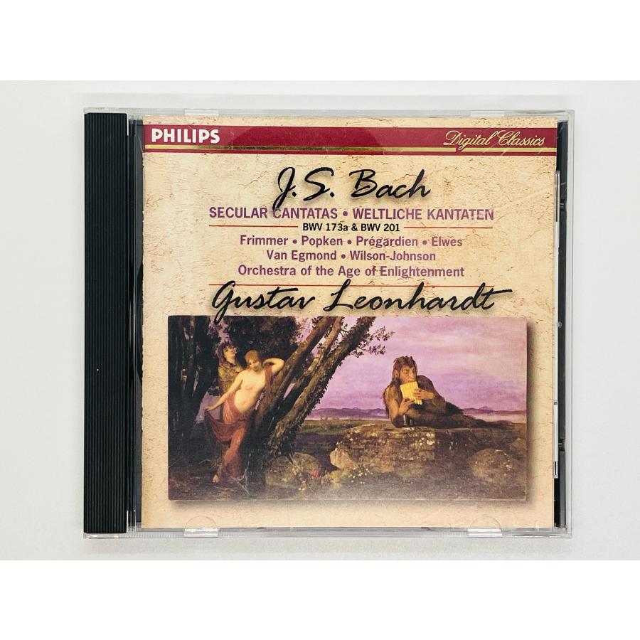 即決CD バッハ カンタータ 第201番 第173番 レオンハルト / BACH