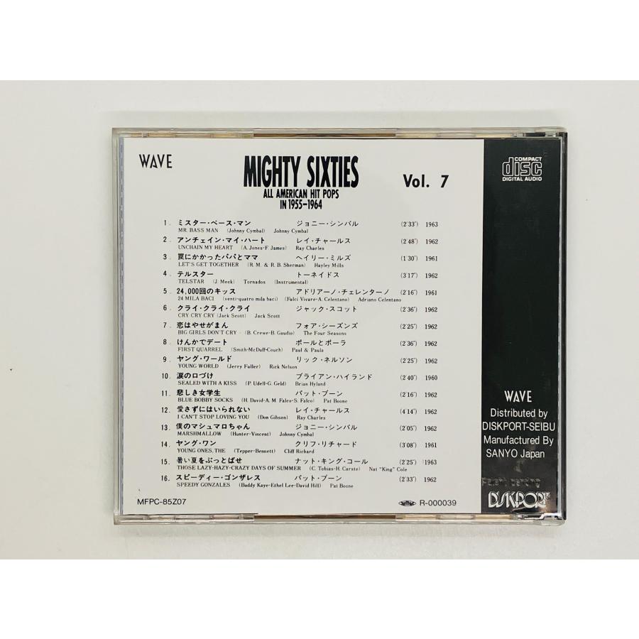 即決CD MIGHTY SIXTIES Vol.7 / ALL AMERICAN HIT POPS IN 1955 1964