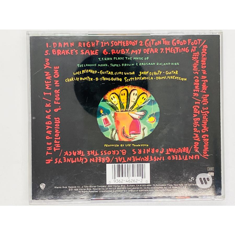 即決CD T.J.KIRK / IF FOUR WAS ONE / カーク チャーリー・ハンター / THE LONIOUS MONK , JAMES BROWN JAZZ ジャズ Z36｜total-cd-shop｜02