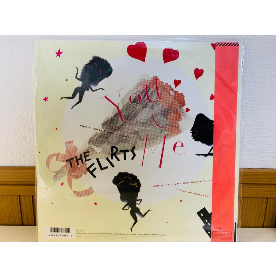 即決LP YOU & ME / THE FLIRTS フラーツ ボビー・オーランド 帯付き 