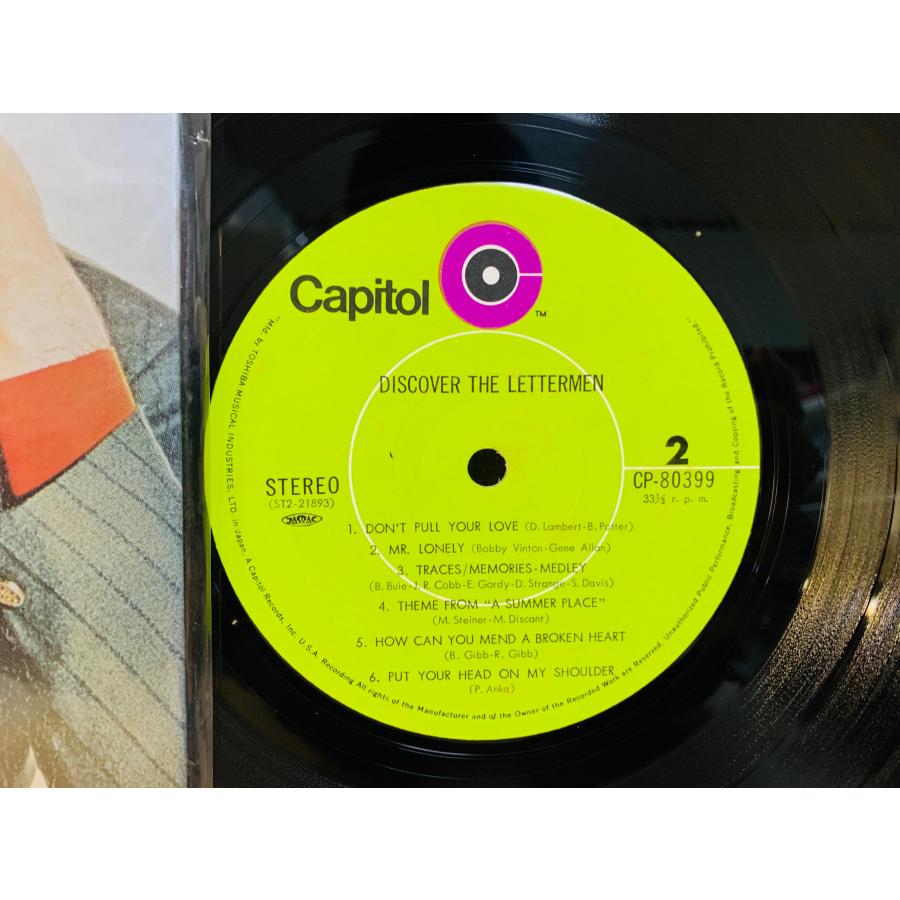 即決LP ディスカバー・レターメン DISCOVER THE LETTERMEN / CP-80399