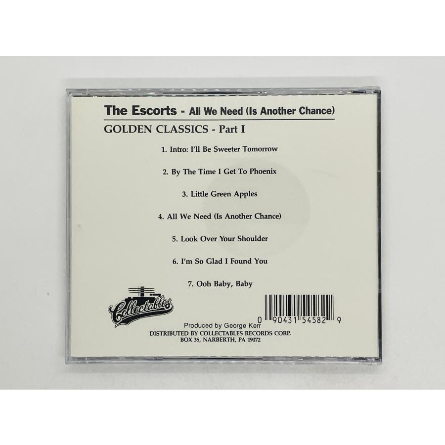 即決CD THE ESCORTS ALL WE NEED IS ANOTHER CHANCE オール・ウィ・ニード・イズ・アナザー・チャンス ツメカケ Z33｜total-cd-shop｜02