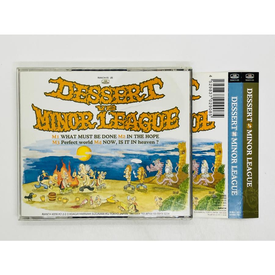 即決CD DESSERT VS MINOR LEAGUE / デザート VS マイナーリーグ / 帯付き W03｜total-cd-shop｜02