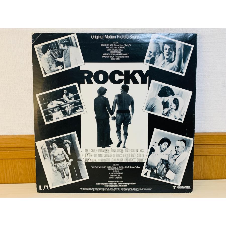 即決LP ROCKY / music by BILL CONTI SOUNDTRACK ロッキー サウンド