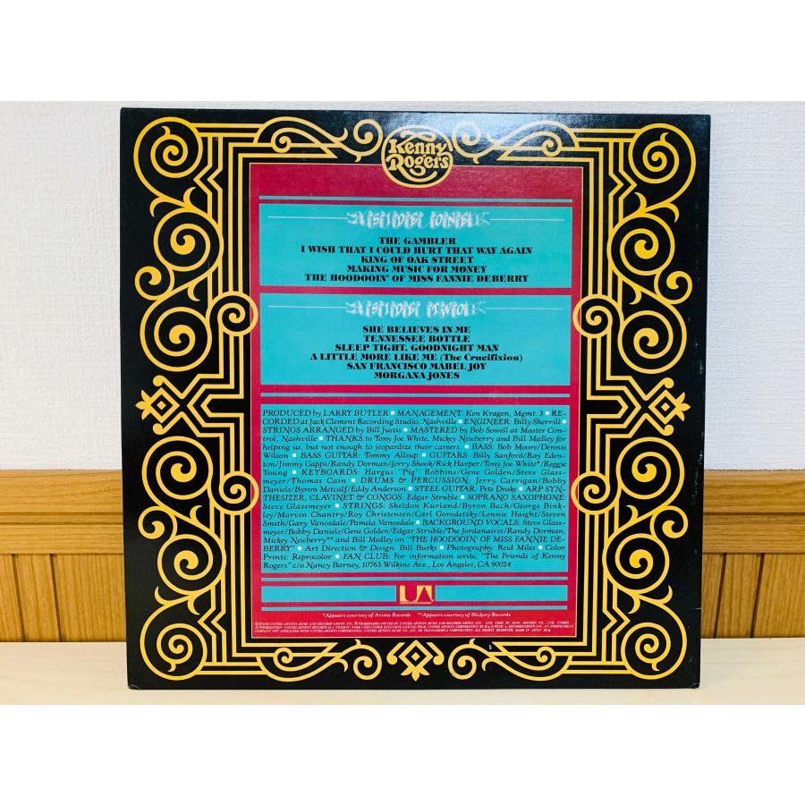即決LP KENNY ROGERS The Gambler / ケニー・ロジャース ザ