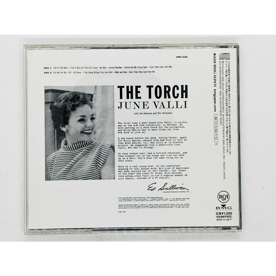 即決CD ジューン・ヴァリ ザ・トーチ / June Valli The Torch BVCJ-38182 S06 : TOTAL-CD ...