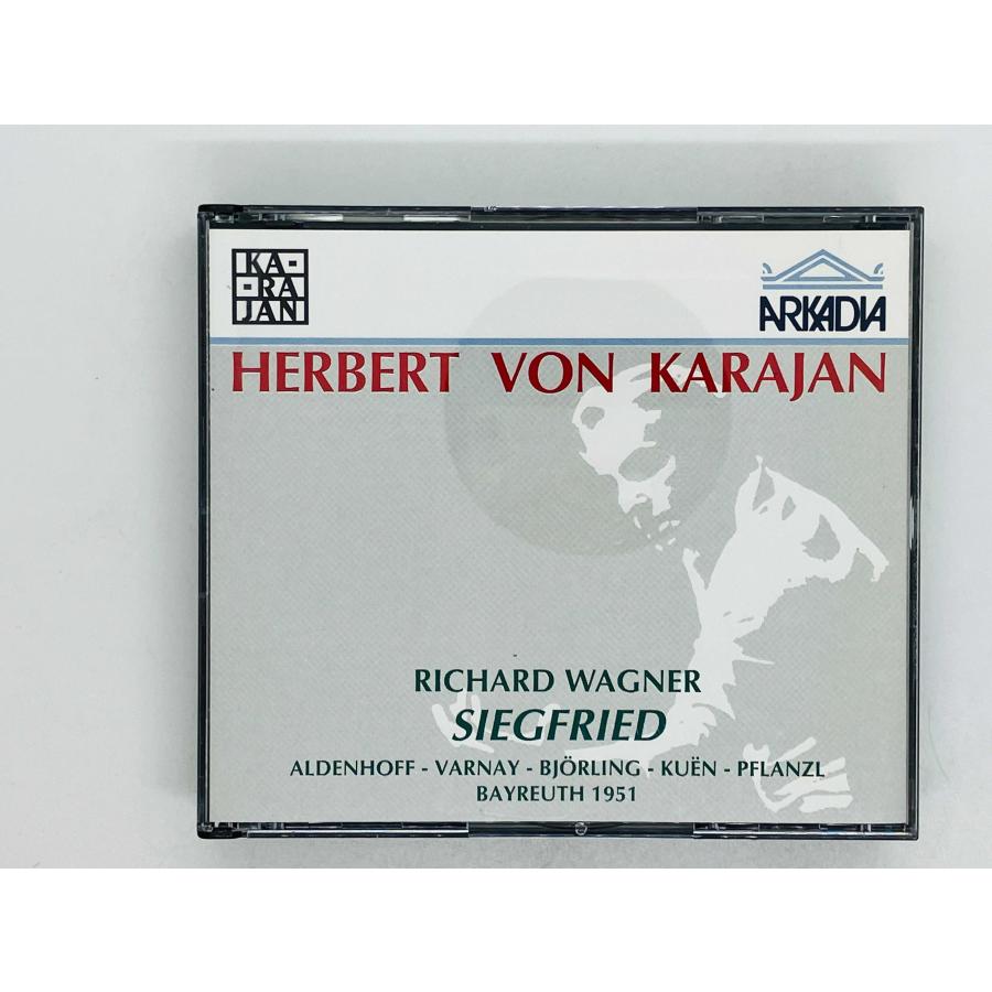 即決3CD 伊盤 ワーグナー ジークフリート カラヤン バイロイト 1951