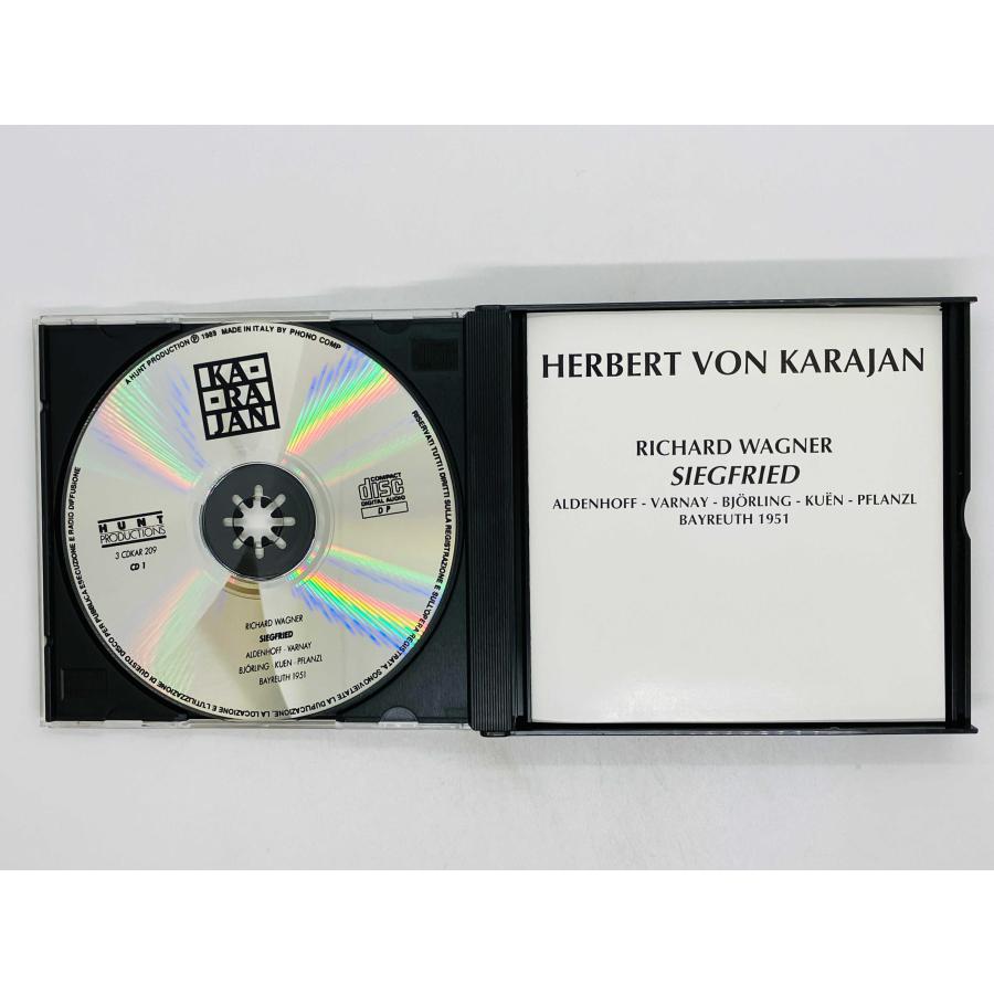即決3CD 伊盤 ワーグナー ジークフリート カラヤン バイロイト 1951