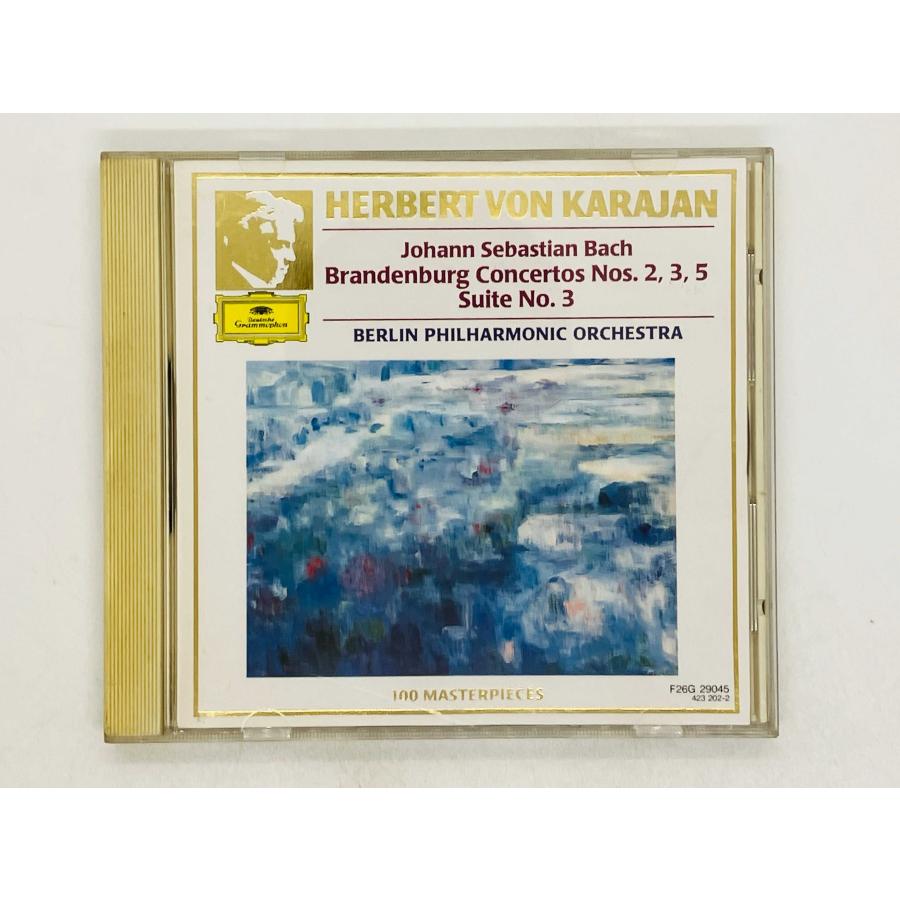 即決CD バッハ ブランデンブルク協奏曲第2・3 & 5番 カラヤン BACH