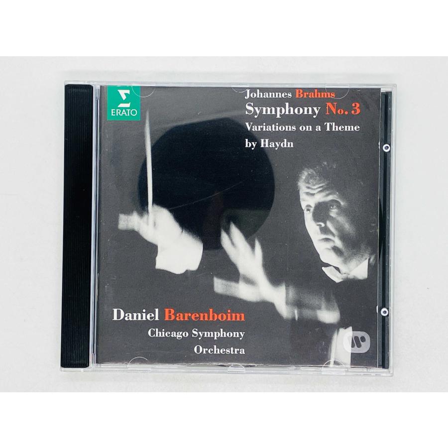 即決CD ブラームス 交響曲第3番 バレンボイム シカゴ交響楽団 BRAHMS