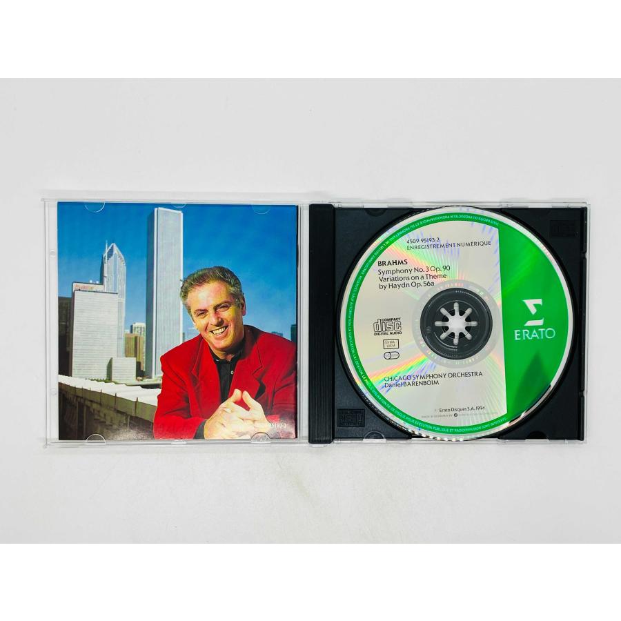 即決CD ブラームス 交響曲第3番 バレンボイム シカゴ交響楽団 BRAHMS
