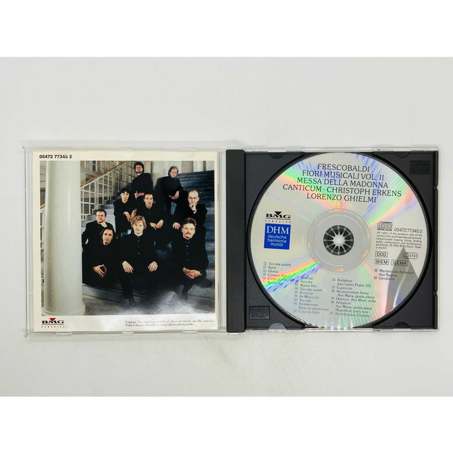 即決CD FRESCOBALDI: FIORI MUSICALI VOL.II 2 CANTICUM / LORENZO