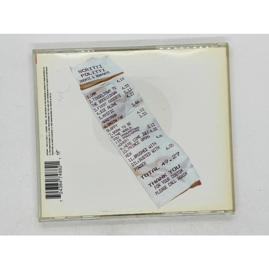 即決CD SCRITTI POLITTI / ANOMIE & BONHOMIE スクリッティ ポリッティ CDV2884 H06 ...